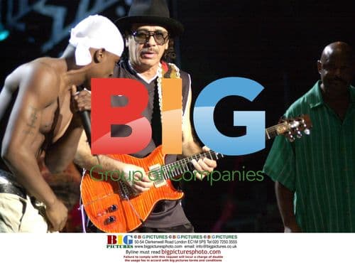 Santana performs at Clearchannel Festival