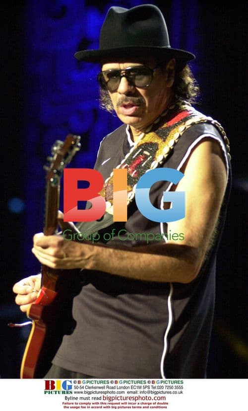 Santana Performs at Clearchannel Festival