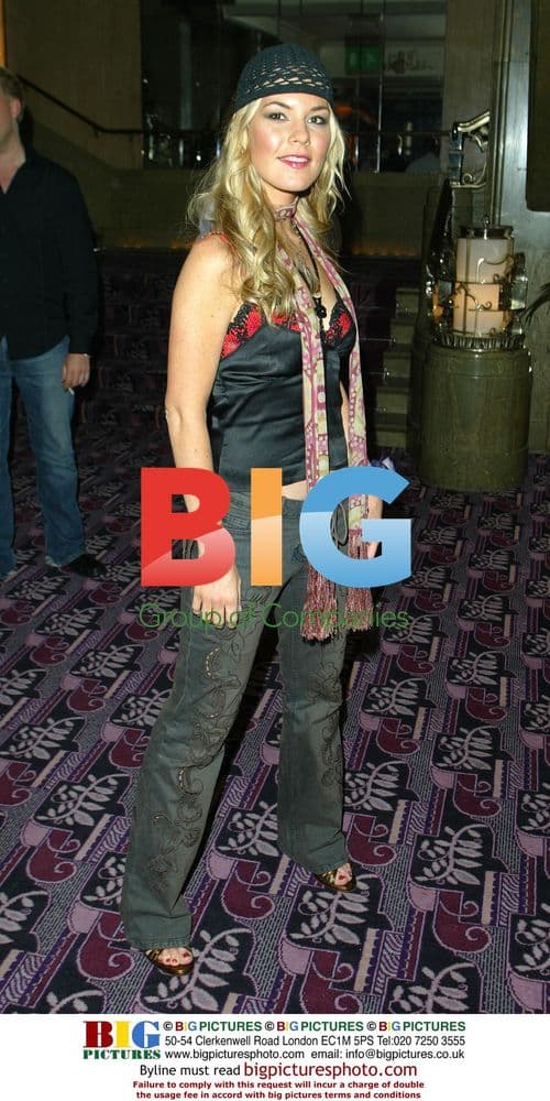 Jennifer Paige at FHM/Menswear Awards in London