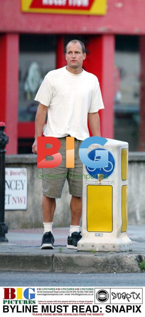 Woody Harrelson Spotted Walking in North London