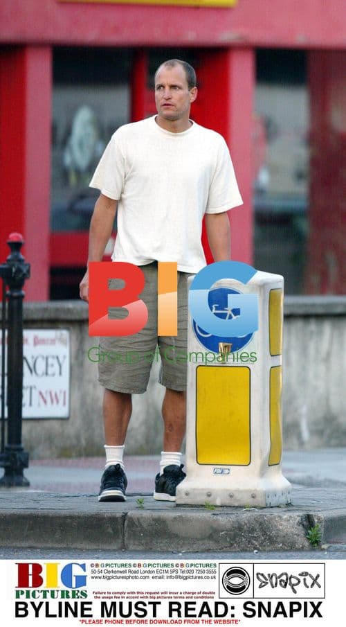 Woody Harrelson Rehearsing in London