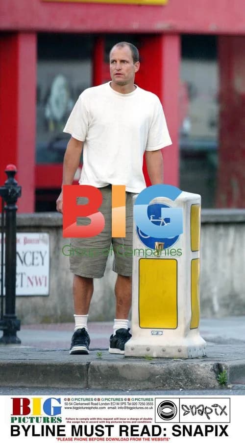 Woody Harrelson Rehearsing in London