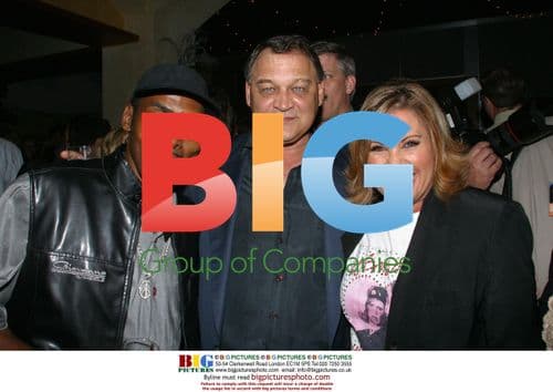 COOLIO, ED O'ROSS & LORNA LUFT at 'Simone' premiere after-party