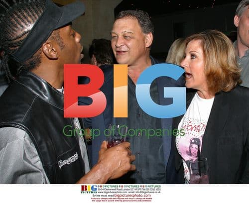 COOLIO, ED O'ROSS & LORNA LUFT at 'Simone' premiere after-party