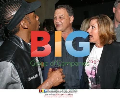 COOLIO, ED O'ROSS & LORNA LUFT at 'Simone' premiere after-party