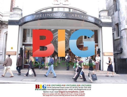 London's Burlington Arcade, Celebrity Hotspot