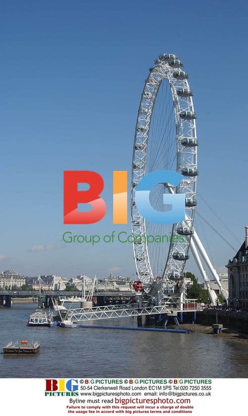 London Eye on the Thames