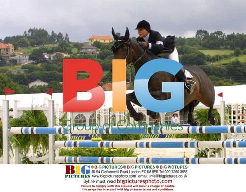 Princess Haya of Jordan at equestrian event