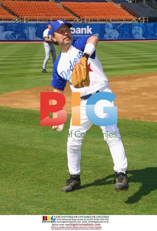 Billy Crystal at 2002 Hollywood Stars Baseball Game