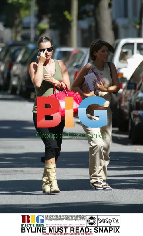 Kate Moss and Sadie Frost Take Stroll