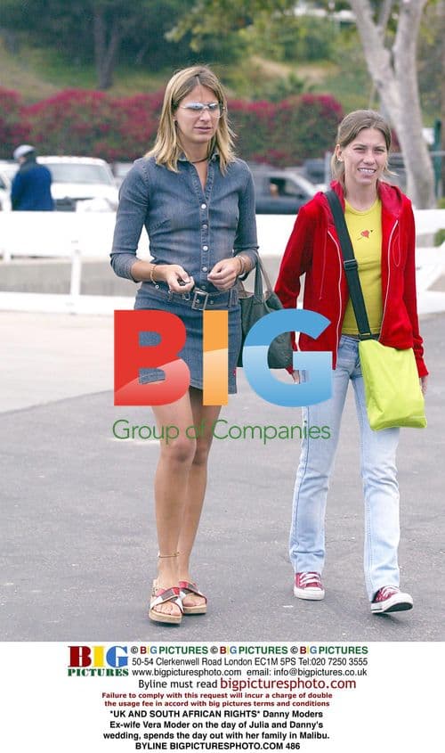 Vera Moder Spends Day with Family on Wedding Day