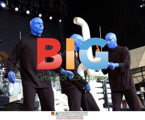 Blue Man Group Performs at Area 2 in California