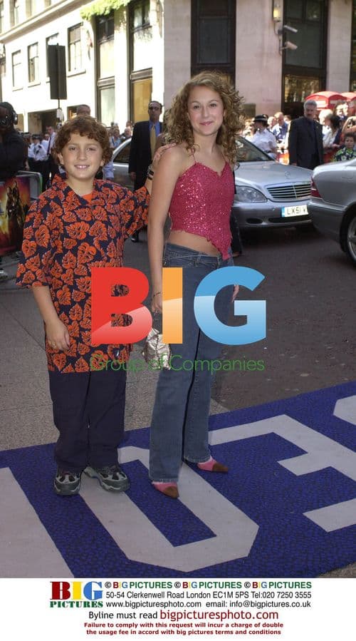 Daryl Sabara and Alexa Vega at "Spy Kids 2" Premiere