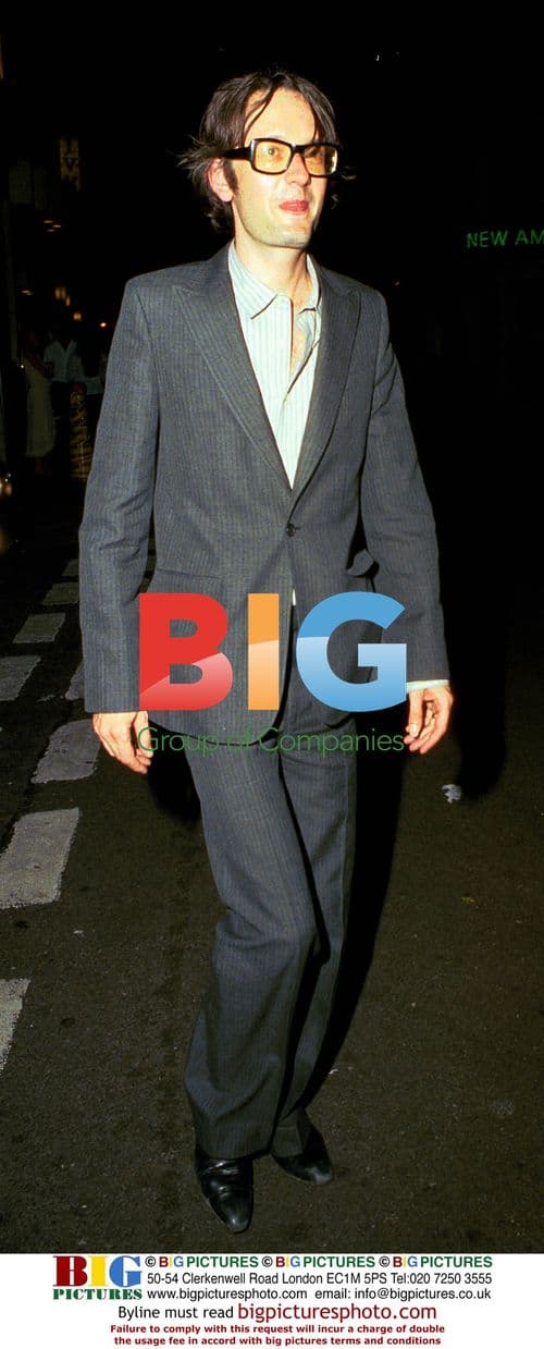 Jarvis Cocker Leaving The Ivy Restaurant