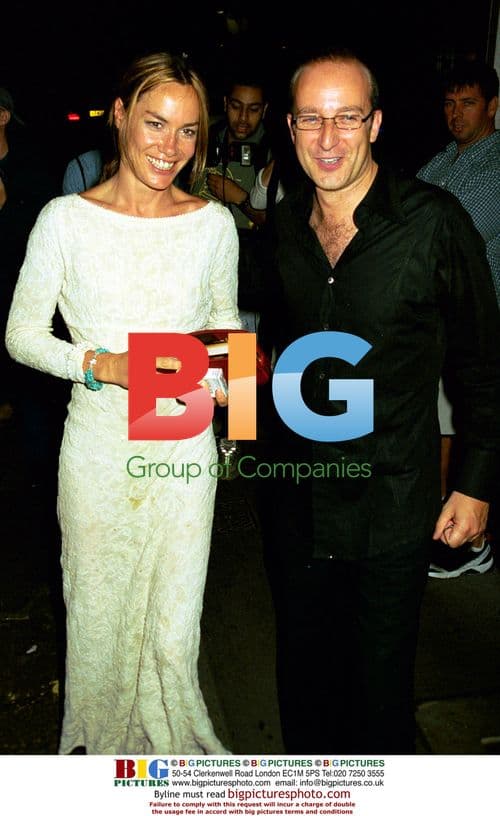 Tara Palmer-Tomkinson and Paul McKenna at The Ivy