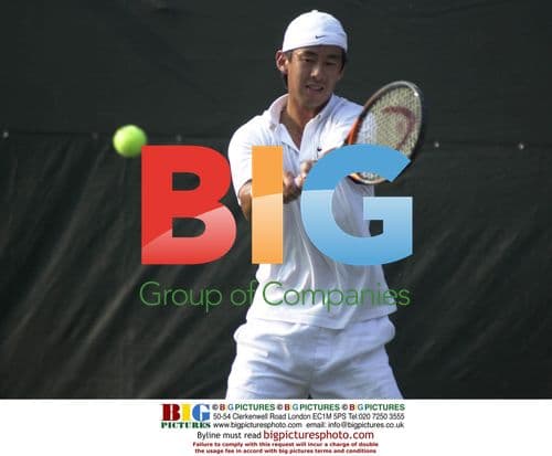 Tennis Pro Alex Kim in Action at Legg Mason Classic