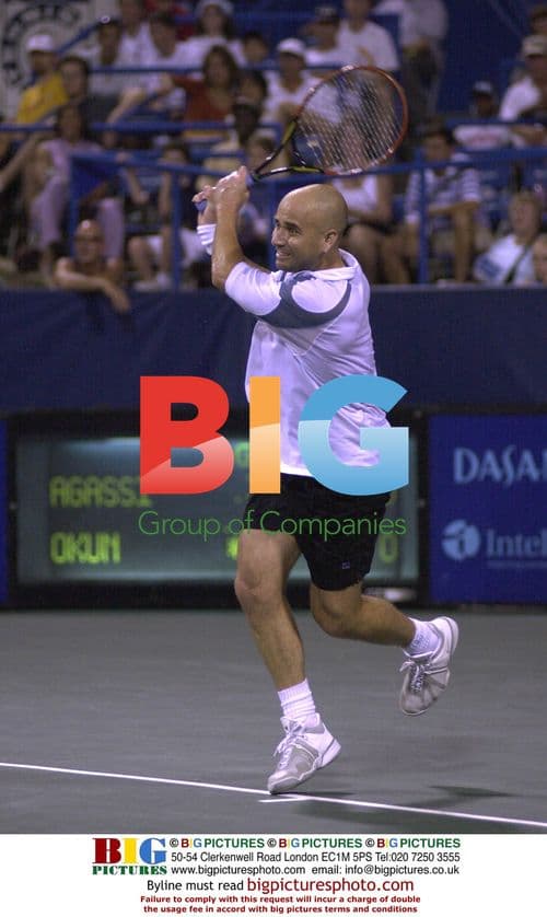 ANDRE AGASSI at Legg Mason Tennis Classic