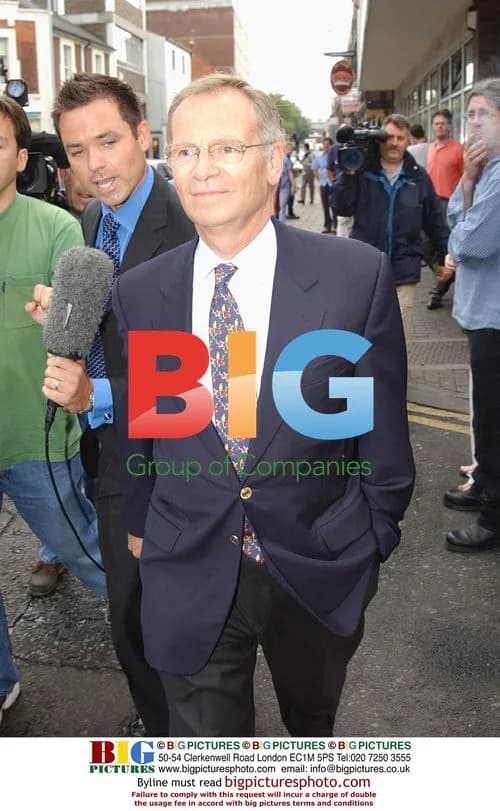 DISGRACED 'LORD' ARCHER ARRIVES FOR WORK