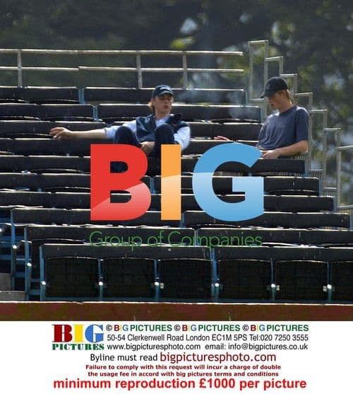 Prince Harry Smoking at Polo Match