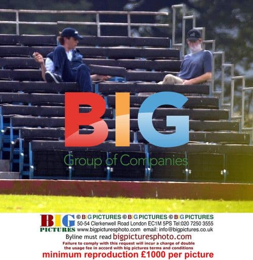 Prince Harry smoking at polo match