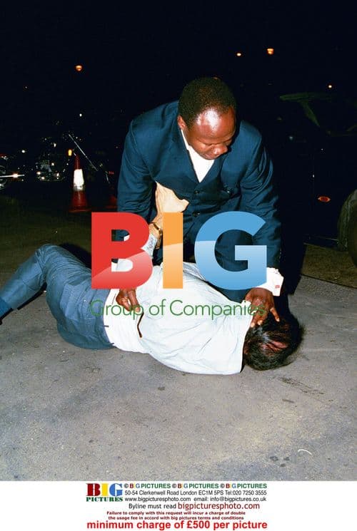 Chris Eubank in scuffle outside London hotel