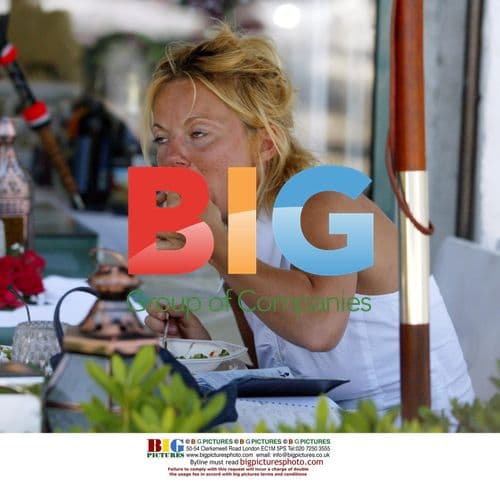 Geri Halliwell Enjoys Lunch with Boyfriend in L.A.