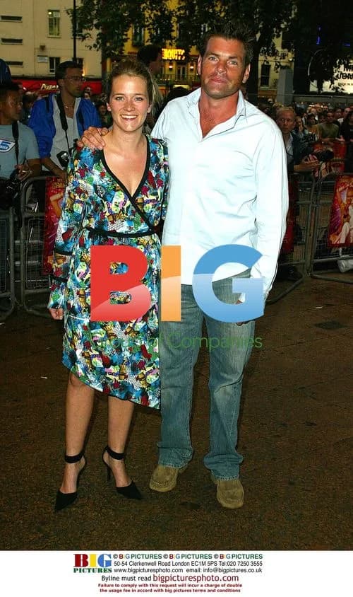 Edith Bowman and Mark Durden-Smith at "The Guru" Premiere