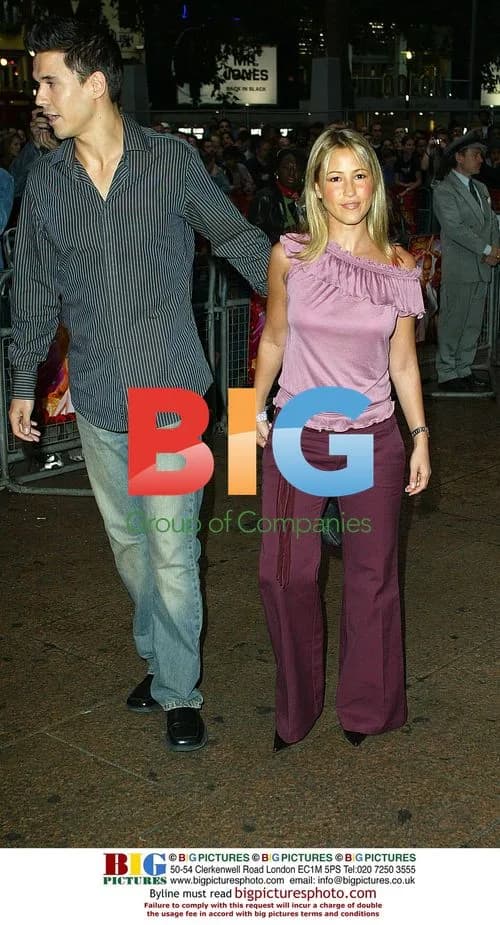 Rachel Stevens arrives at 'The Guru' premiere