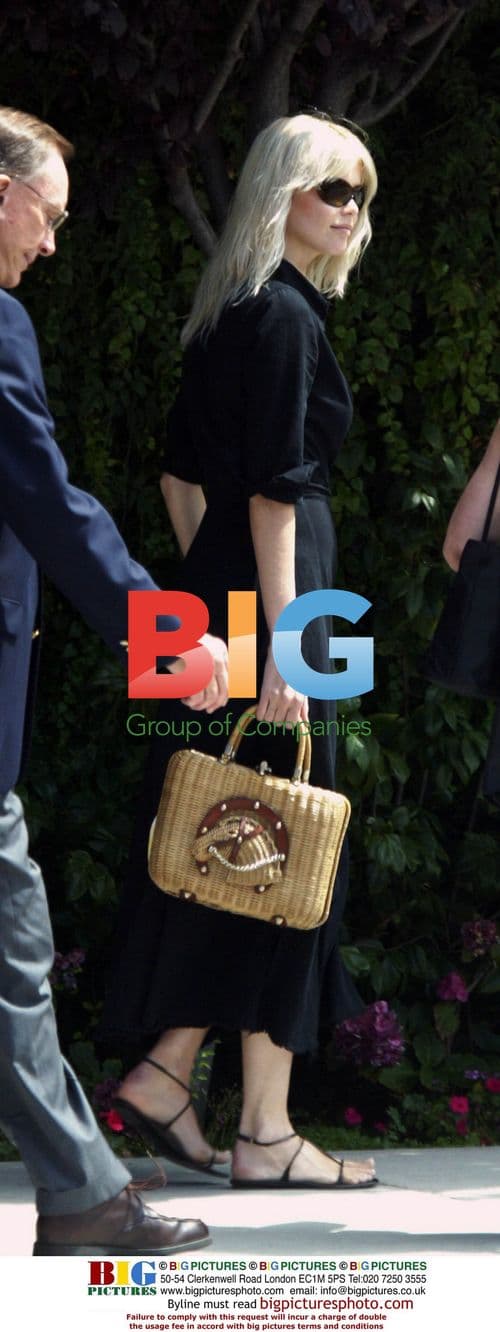 Claudia Schiffer Shopping with Husband in LA