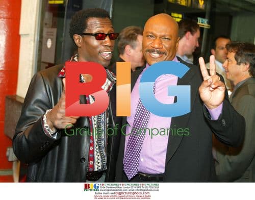 Wesley Snipes and Ving Rhames at "Undisputed" Premiere