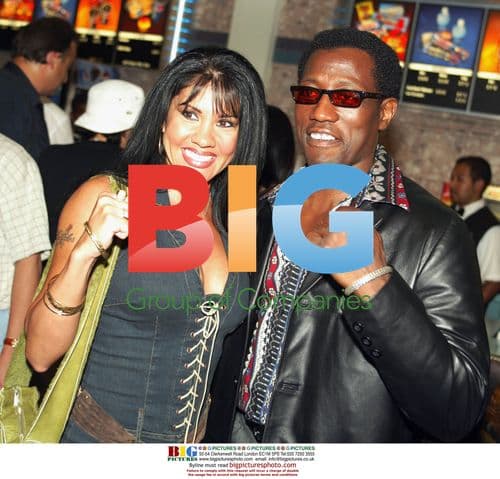Mia St. John and Wesley Snipes at "Undisputed" Premiere