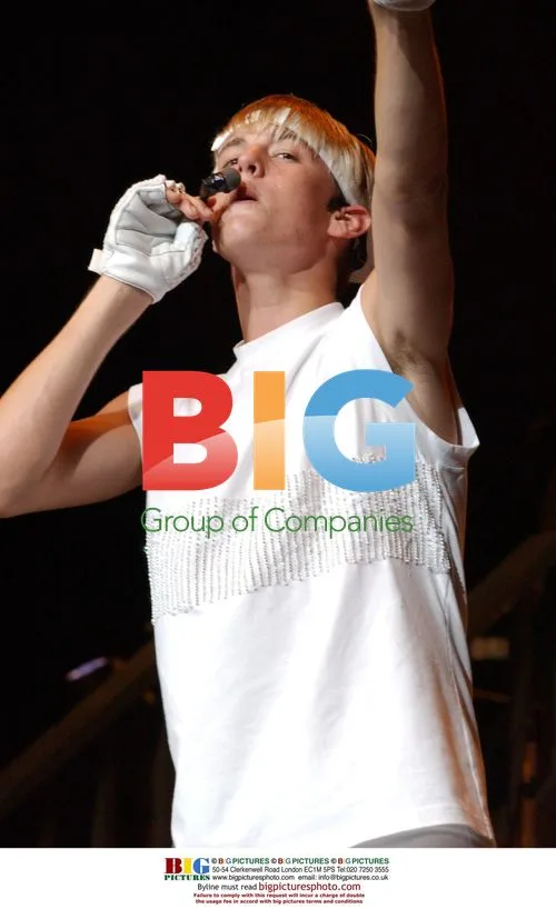 Aaron Carter performs live in Virginia Beach