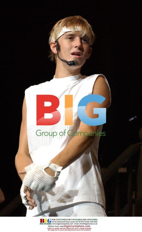 Aaron Carter performs live in Virginia Beach