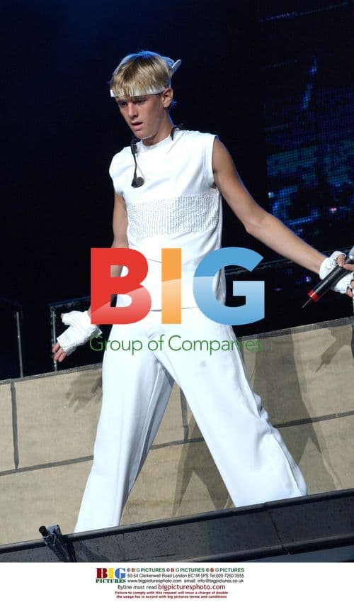 Aaron Carter Performing Live in Virginia Beach