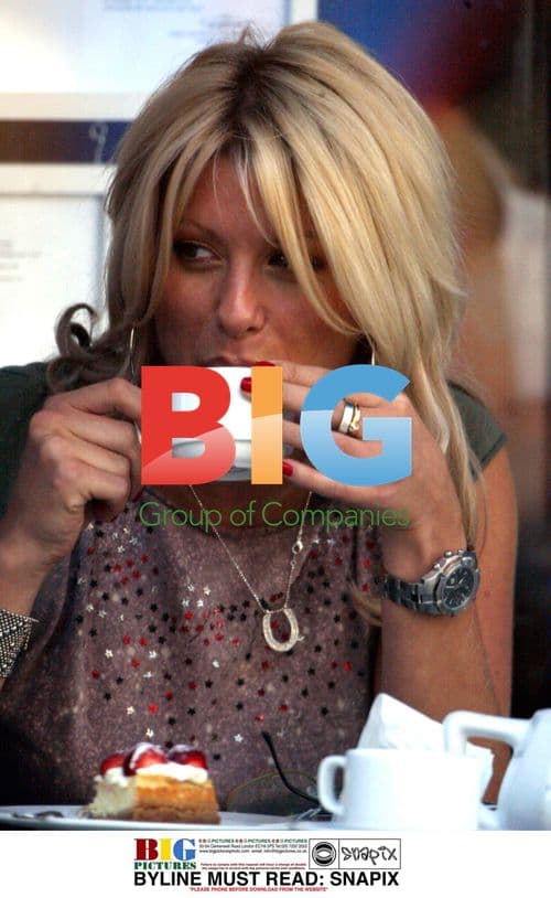 TV Presenter Dani Behr Lunch Date in West London