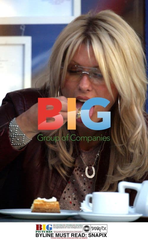 TV presenter Dani Behr meets boyfriend for lunch