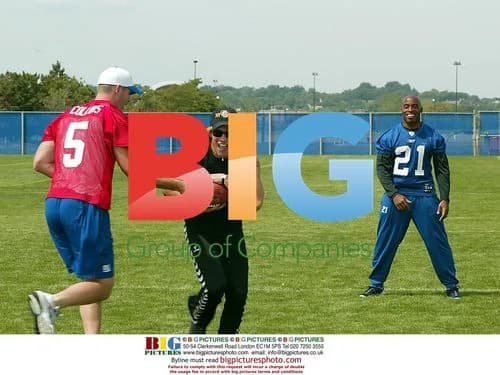Jon Bon Jovi at Giants Practice