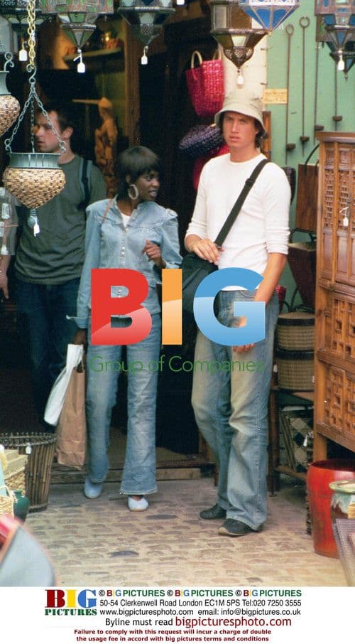 Vernon Kaye and June Sarpong at Camden Market