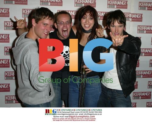 Ash at the Kerrang! 2002 Awards