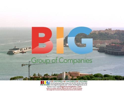 Massive Concrete Quay Moored in Monaco Harbor