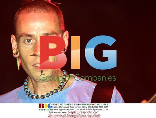 Party-goers at festival in Ibiza