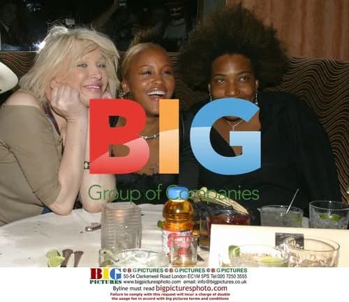 Courtney Love, Eve and Macy Gray at 'Barbershop' Premiere