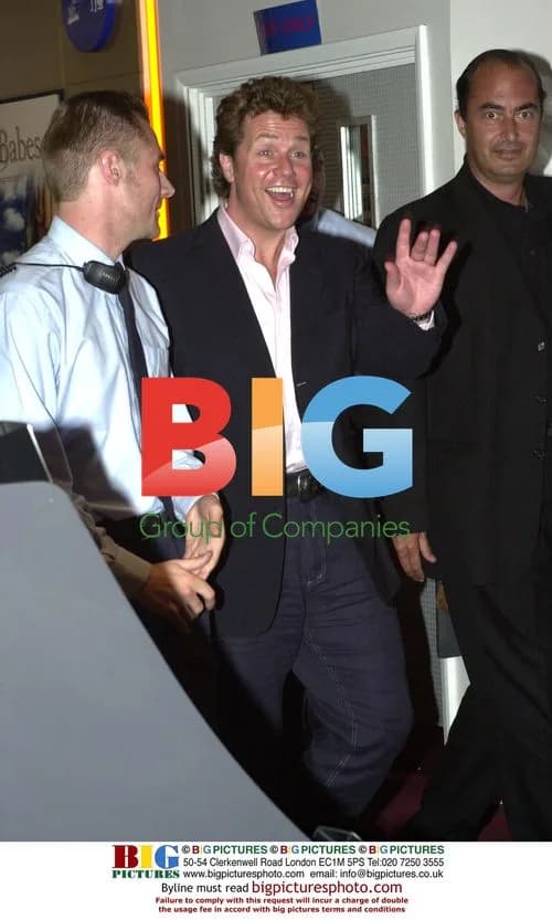 Michael Ball signing the Chitty Chitty Bang Bang CD in London on 29 August 2002