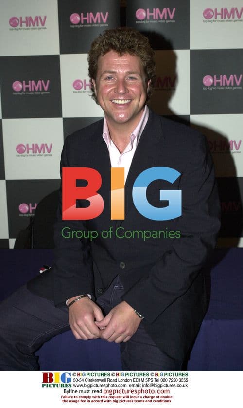 Michael Ball signs 'Chitty Chitty Bang Bang' CD