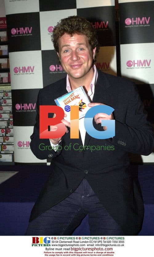 Michael Ball Signs 'Chitty Chitty Bang Bang' CD