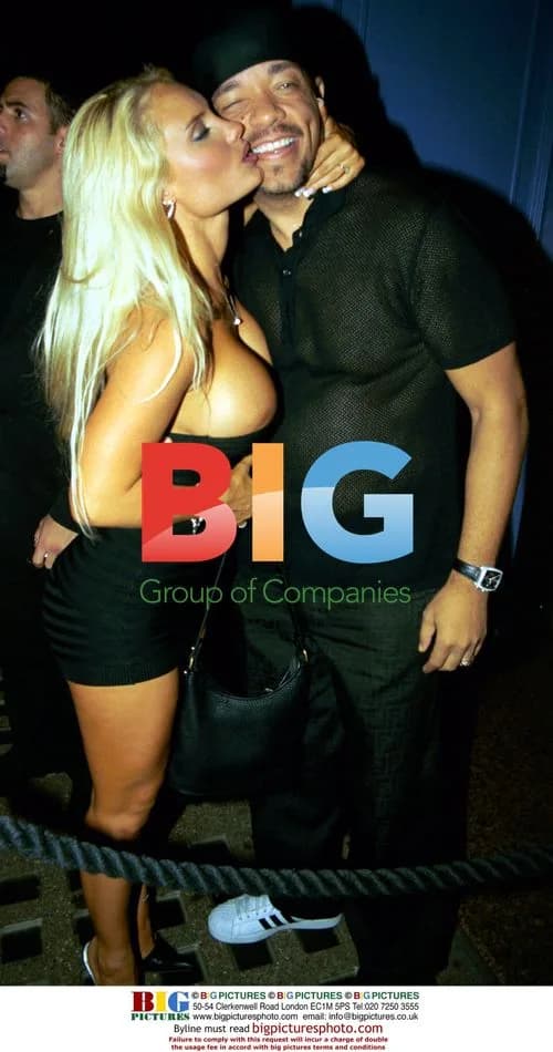 Ice-T with Mystery Woman at Chinawhites Club