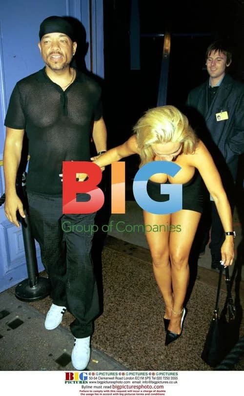 Ice-T gets cozy with lady friend