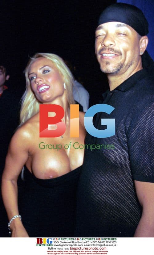 Ice-T getting cozy with companion