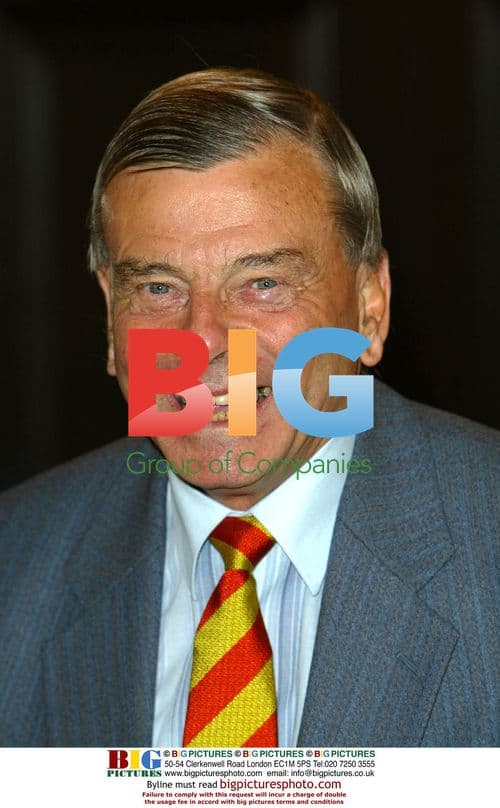 Dickie Bird at National Sporting Club Luncheon