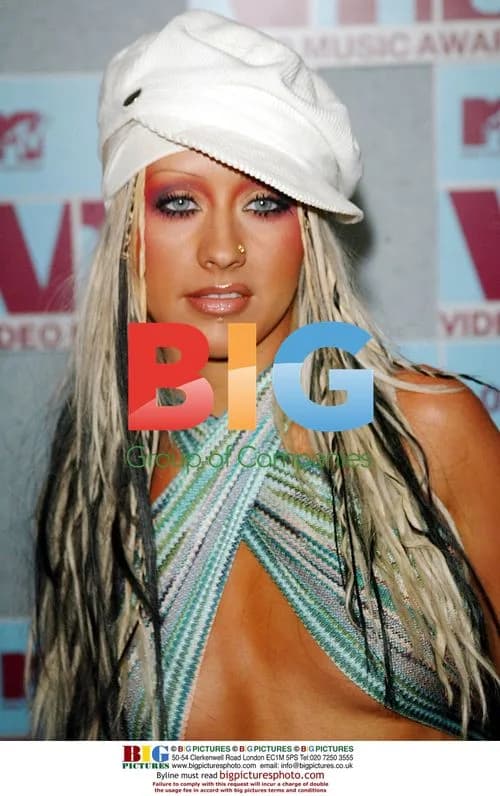 Christina Aguilera at 2002 MTV VMAs